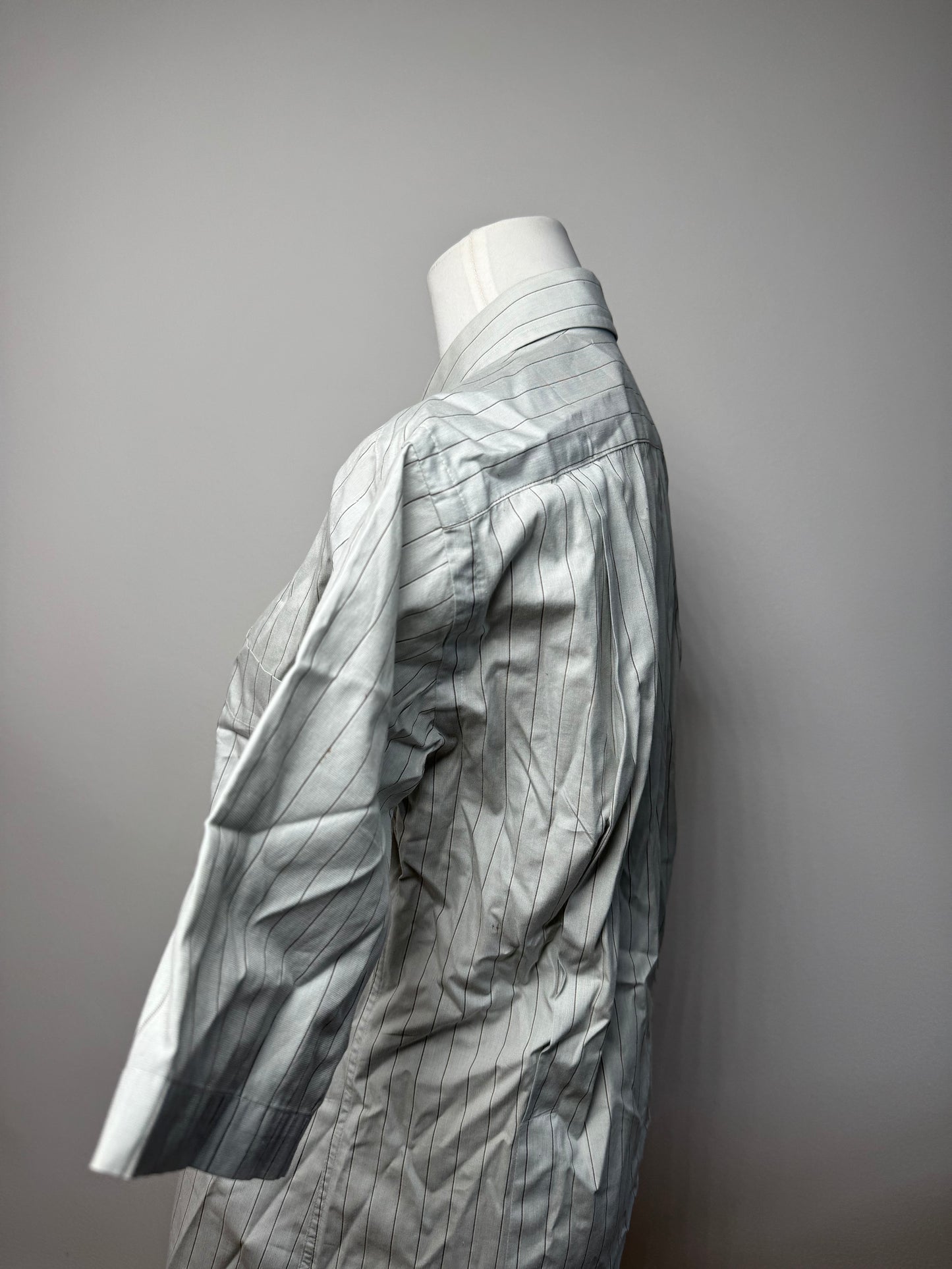 Vintage Issey Miyake Checked Shirt White M