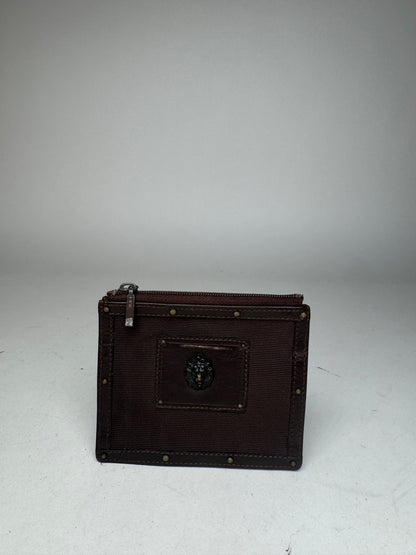 Vintage Jean Paul Gaultier Studded Card Holder / Purse Anthracite