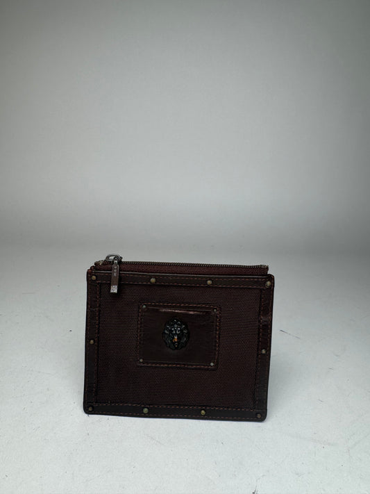 Vintage Jean Paul Gaultier Studded Card Holder / Purse Anthracite