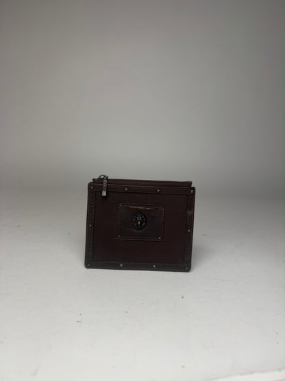 Vintage Jean Paul Gaultier Studded Card Holder / Purse Anthracite