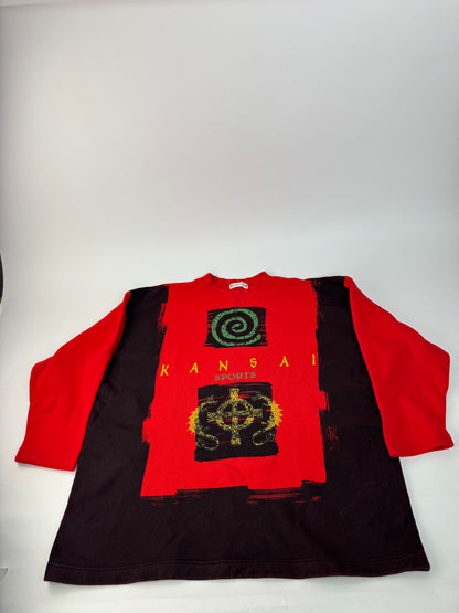 Vintage Kansai Yamamot Sweather red black L