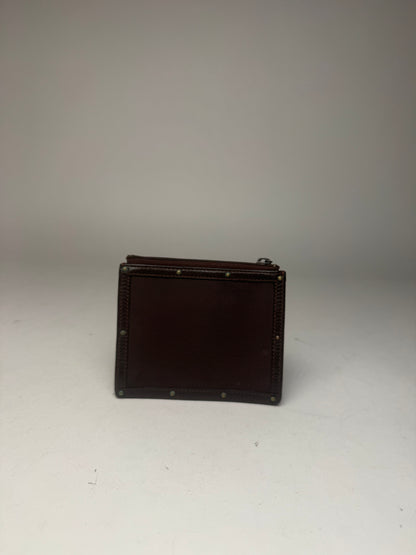 Vintage Jean Paul Gaultier Studded Card Holder / Purse Anthracite