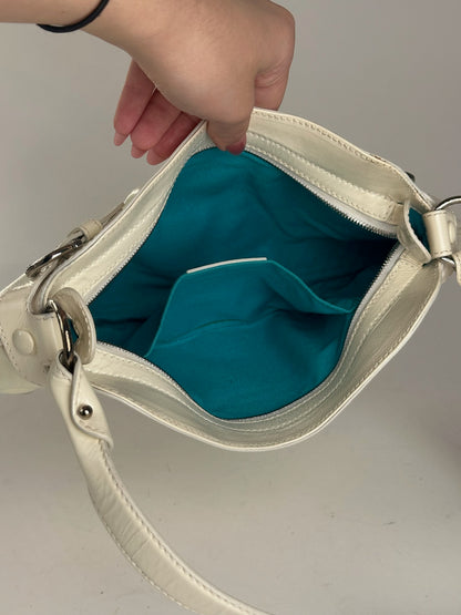 Vintage Salvatore Ferragamo Patent Leather bag white