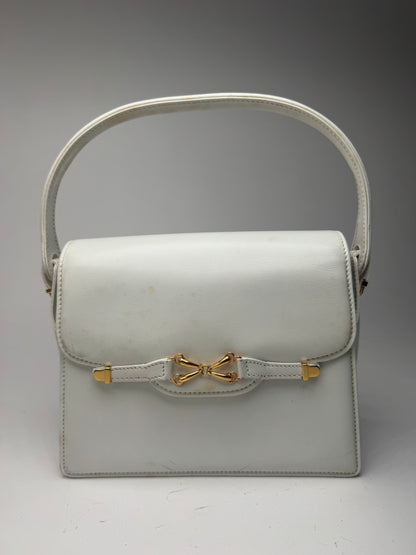 Sac en cuir Gucci vintage blanc