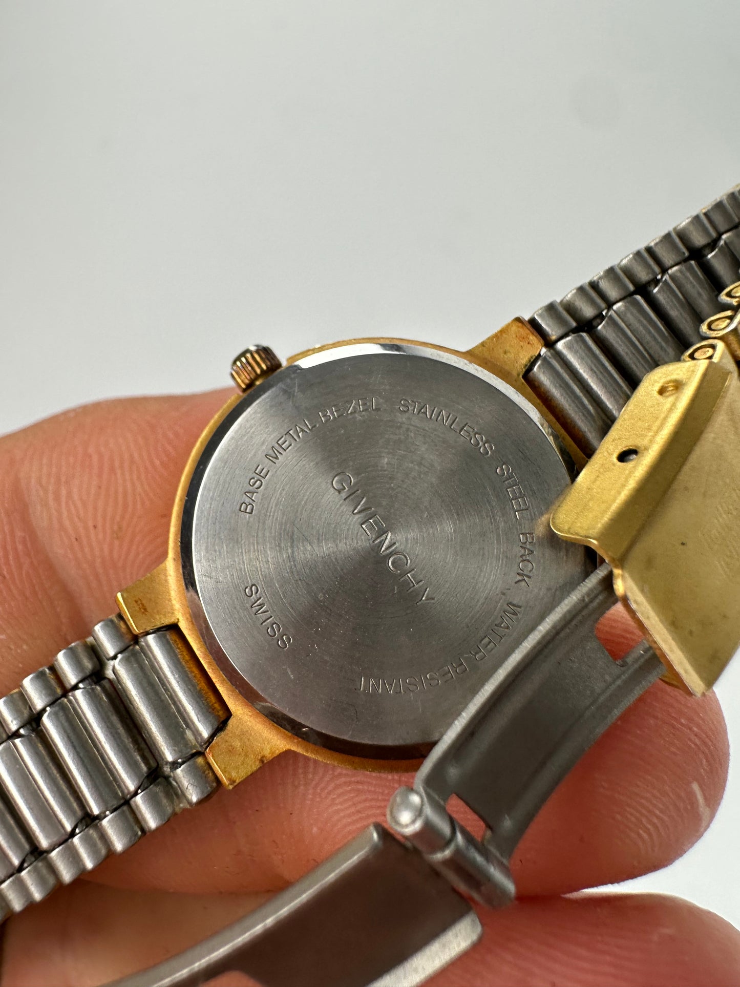 Vintage Givenchy Quartz Watch Gold-Tone