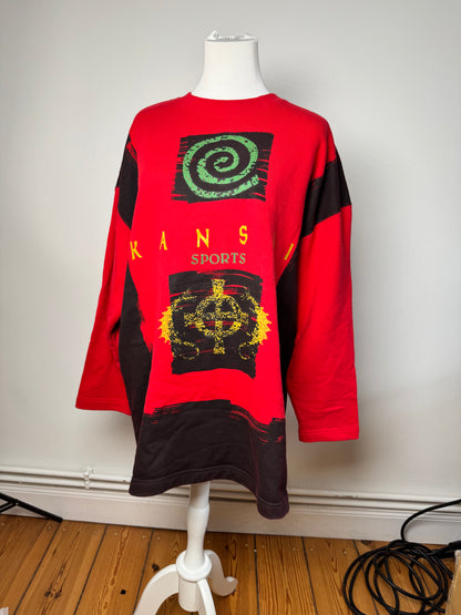 Vintage Kansai Yamamot Sweather red black L