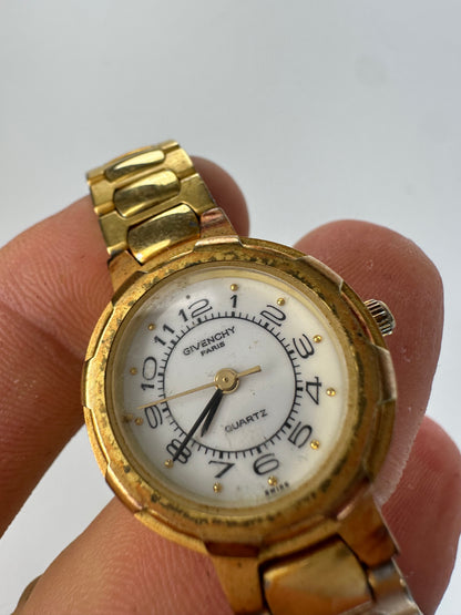 Vintage Givenchy Quartz Watch Gold-Tone