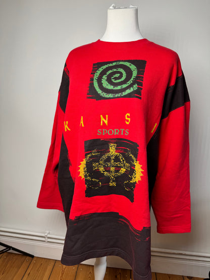 Vintage Kansai Yamamot Sweather red black L