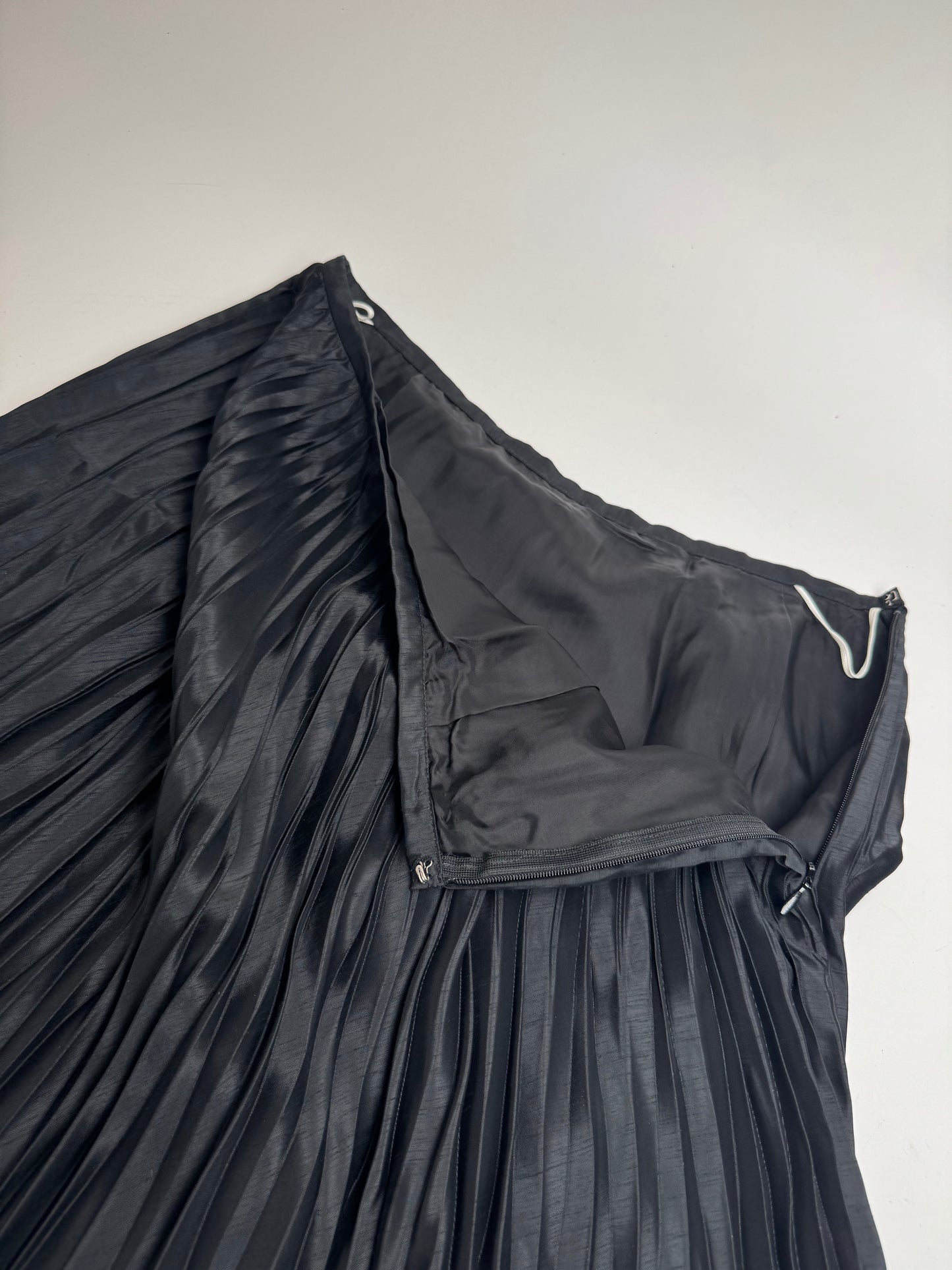 Vintage Courreges Viscose Skirt Black M