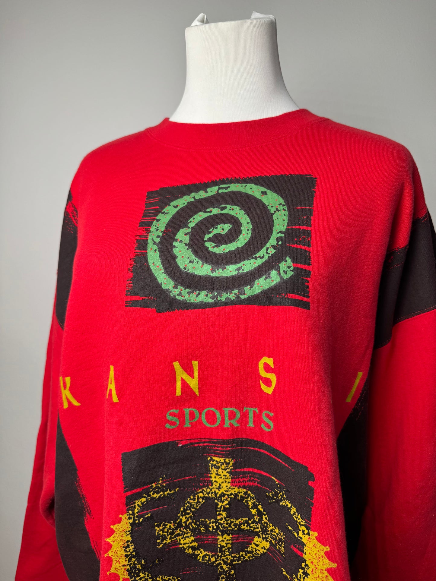 Vintage Kansai Yamamot Sweather red black L