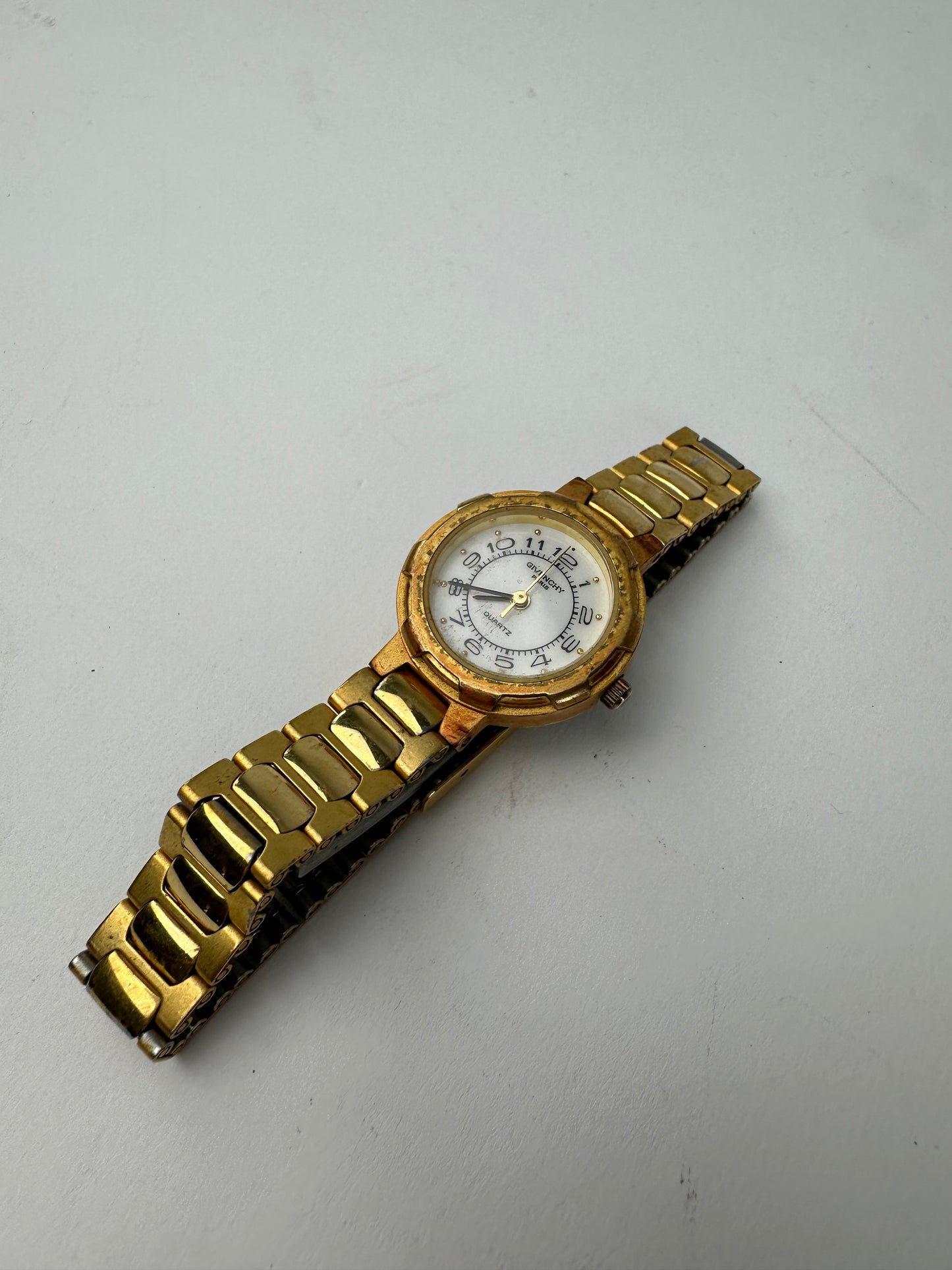 Vintage Givenchy Quartz Watch Gold-Tone