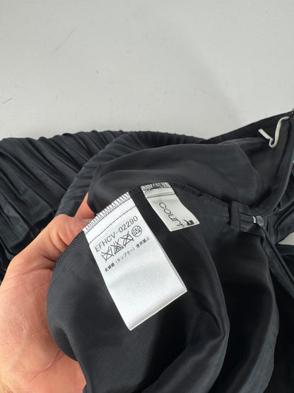 Vintage Courreges Viscose Skirt Black M
