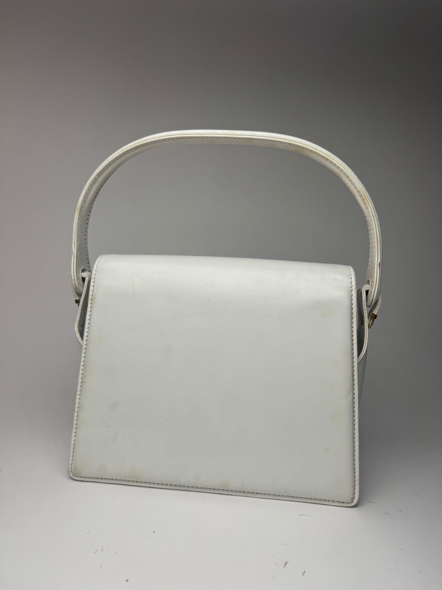 Sac en cuir Gucci vintage blanc