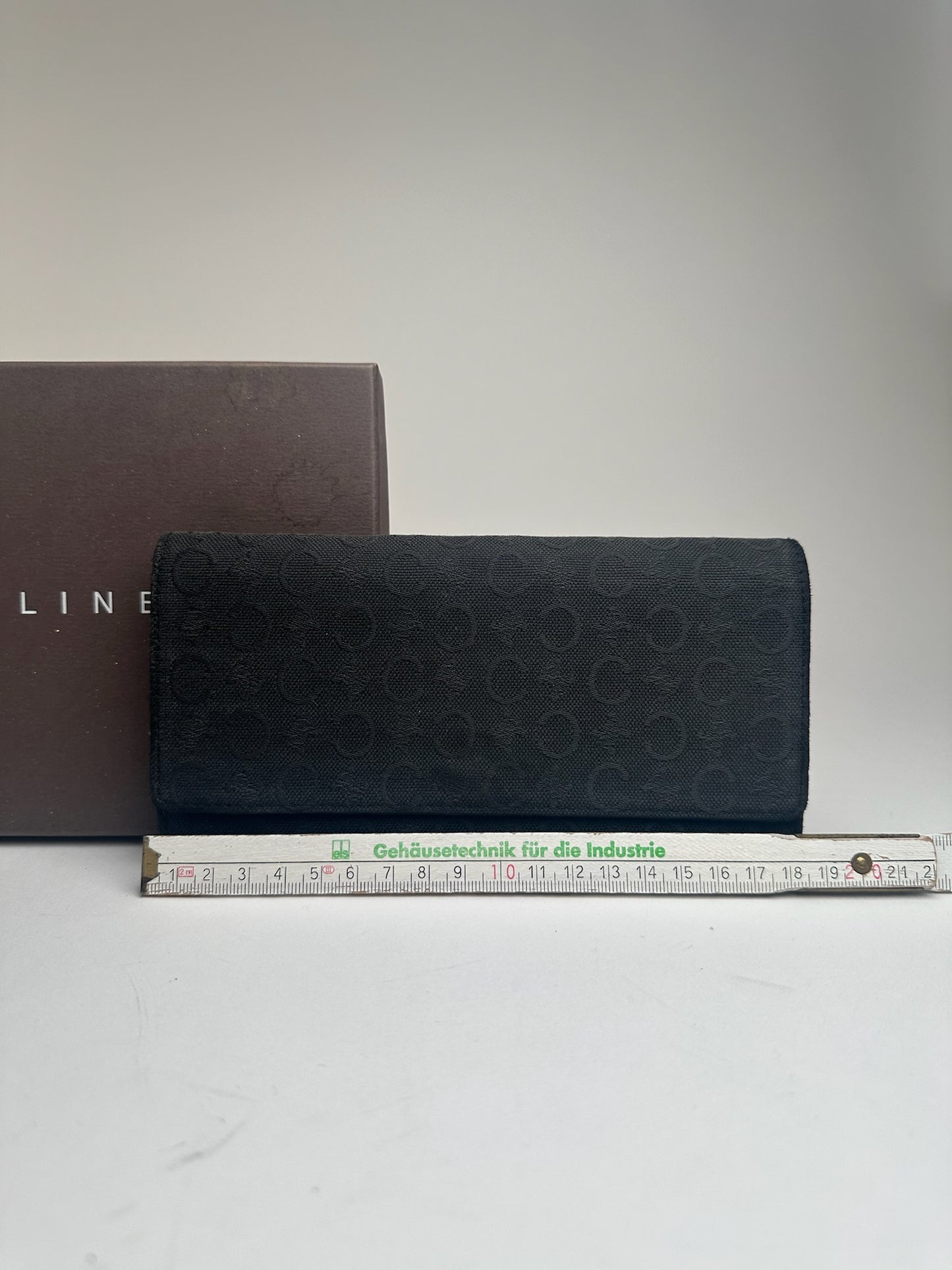 Vintage Celine Macadam Wallet black