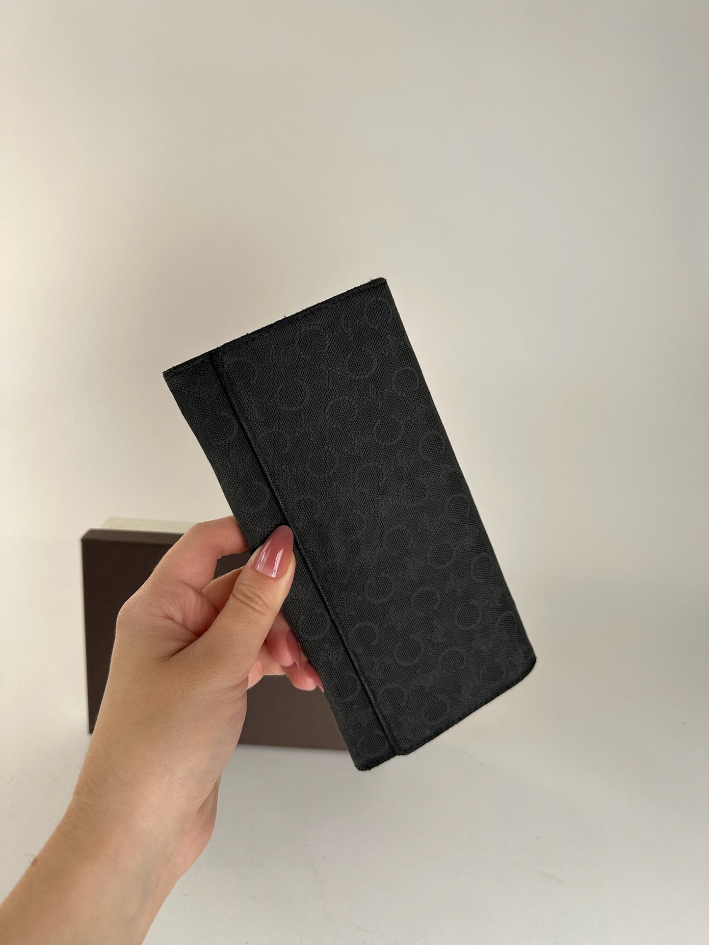 Vintage Celine Macadam Wallet black