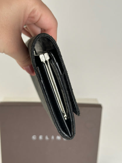 Vintage Celine Macadam Wallet black
