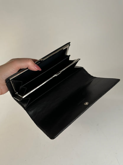 Vintage Celine Macadam Wallet black