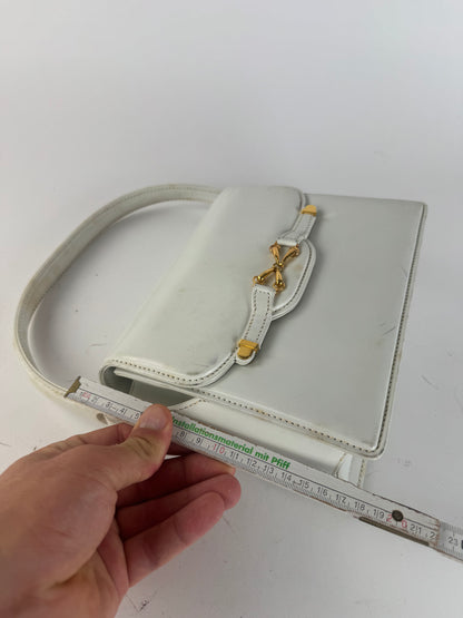 Sac en cuir Gucci vintage blanc