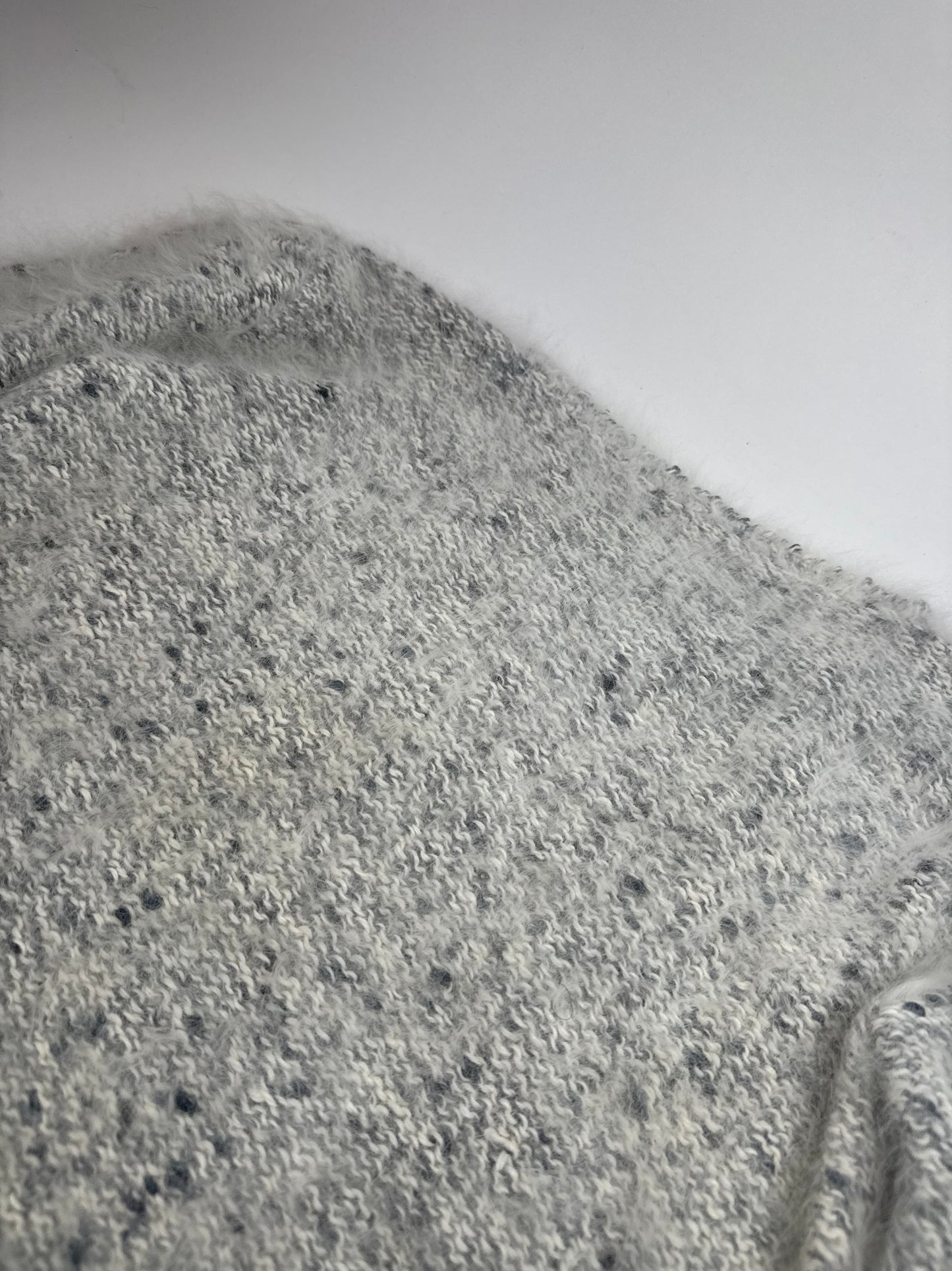 Vintage Dior Fur sweater White