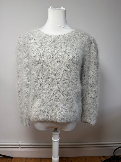 Vintage Dior Fur sweater White