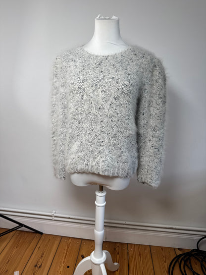 Vintage Dior Fur sweater White