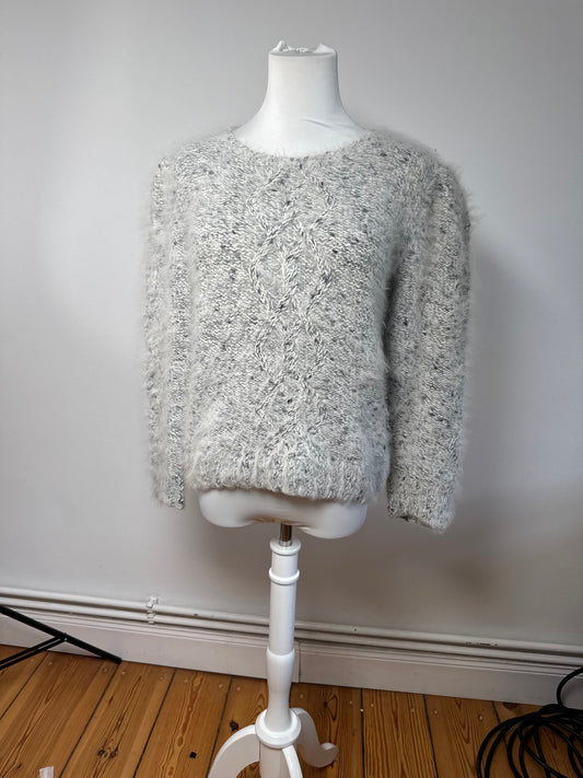Vintage Dior Fur sweater White