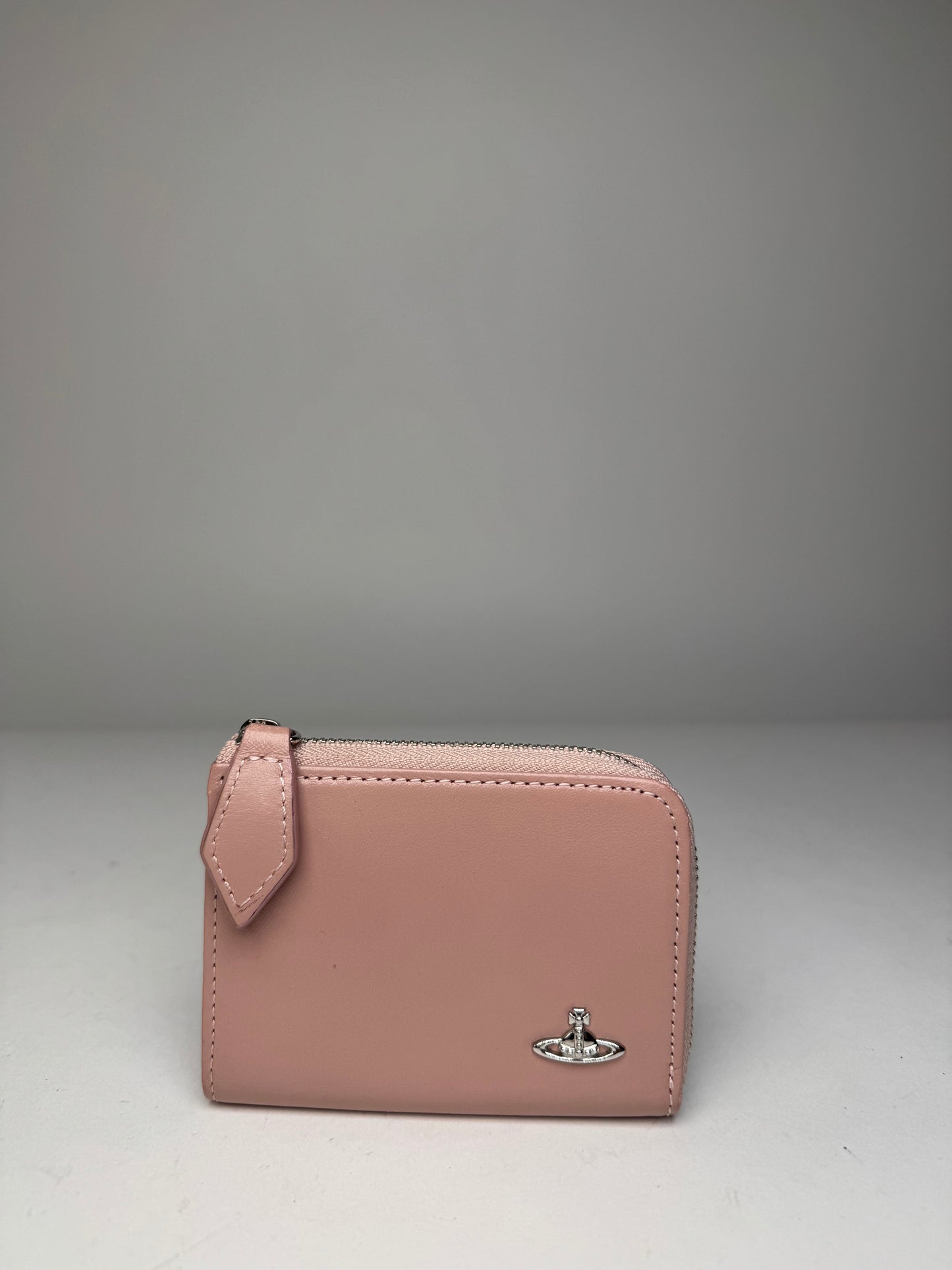 Vintage Vivienne Westwood Leather Card Holder Pink