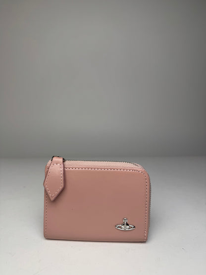 Vintage Vivienne Westwood Leather Card Holder Pink