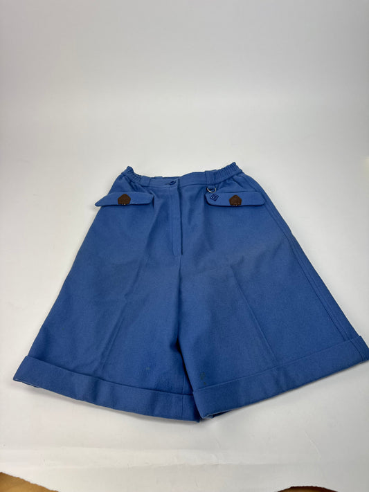 Vintage Dior Wool Shorts M Blue