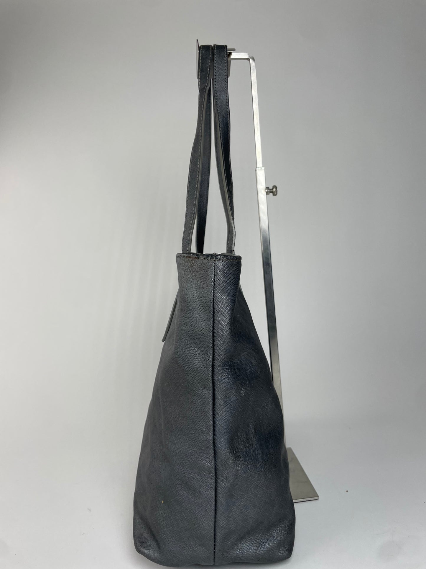 Vintage Vivienne Westwood Leather Handbag Anthracite