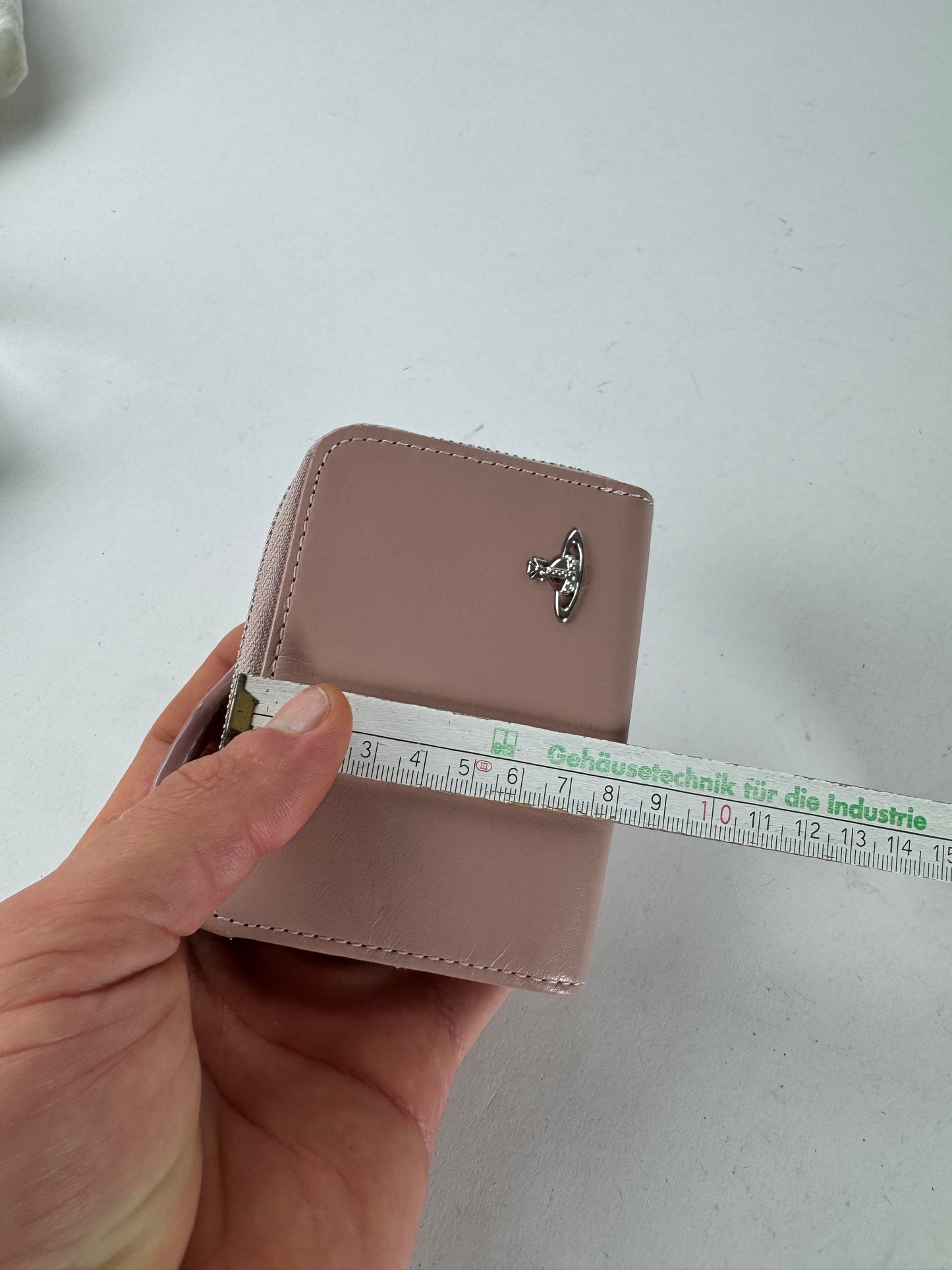 Vintage Vivienne Westwood Leather Card Holder Pink