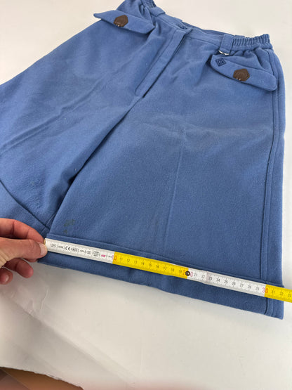 Vintage Dior Wool Shorts M Blue