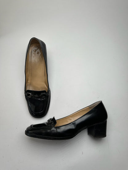 Vintage Gucci Leather pumps black 38C