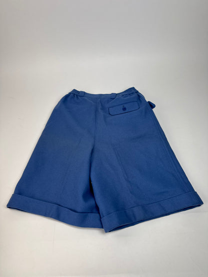 Vintage Dior Wool Shorts M Blue