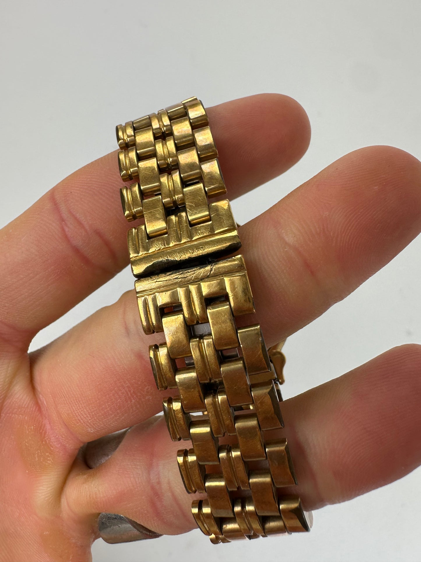 Vintage Yves Saint Laurent Gold-Tone Ladies Watch