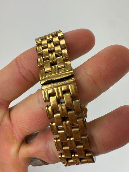 Vintage Yves Saint Laurent Gold-Tone Ladies Watch