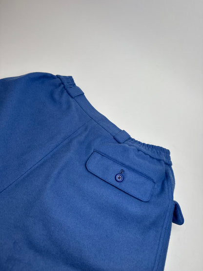 Vintage Dior Wool Shorts M Blue