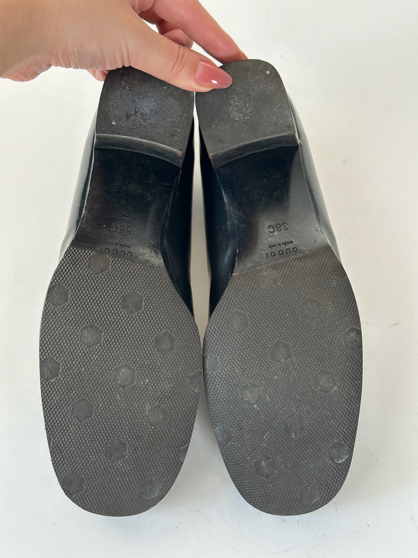 Vintage Gucci Leather pumps black 38C