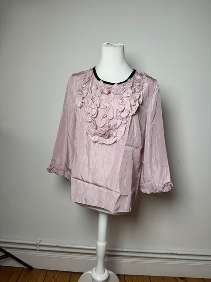 Vintage Marni Purple Silk Top L