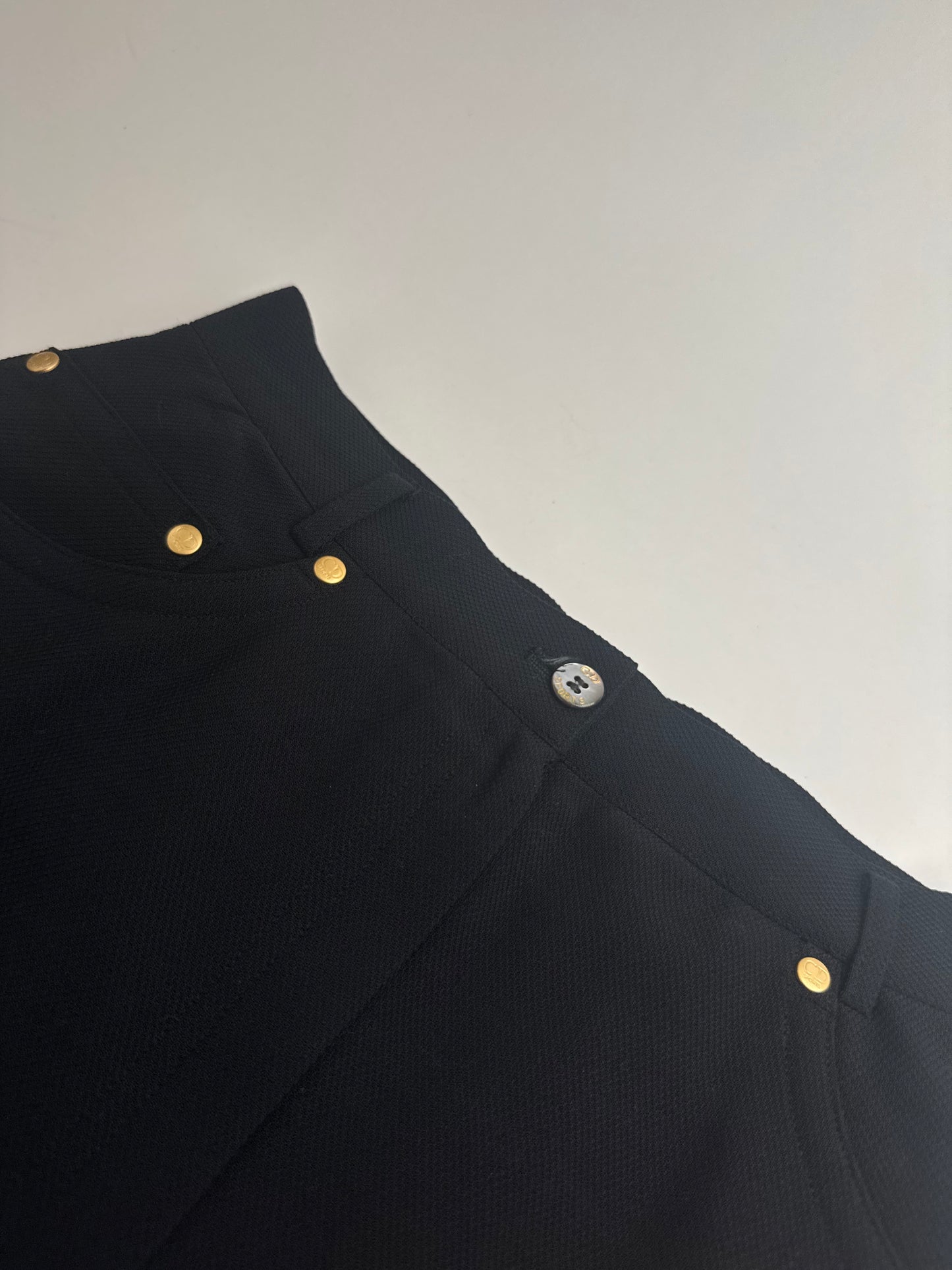 Vintage Dior Skirt Black M