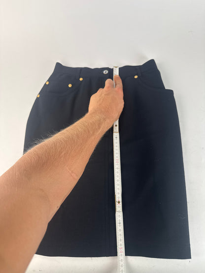 Vintage Dior Skirt Black M