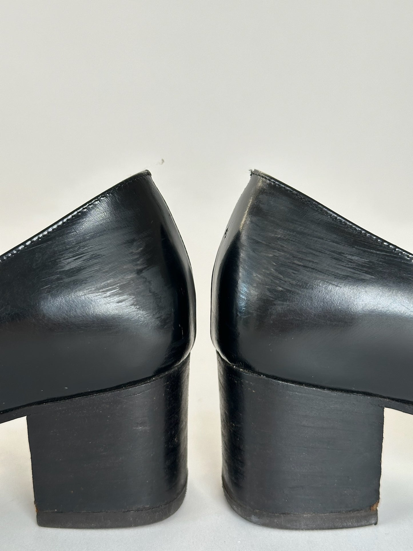 Vintage Gucci Leather pumps black 38C