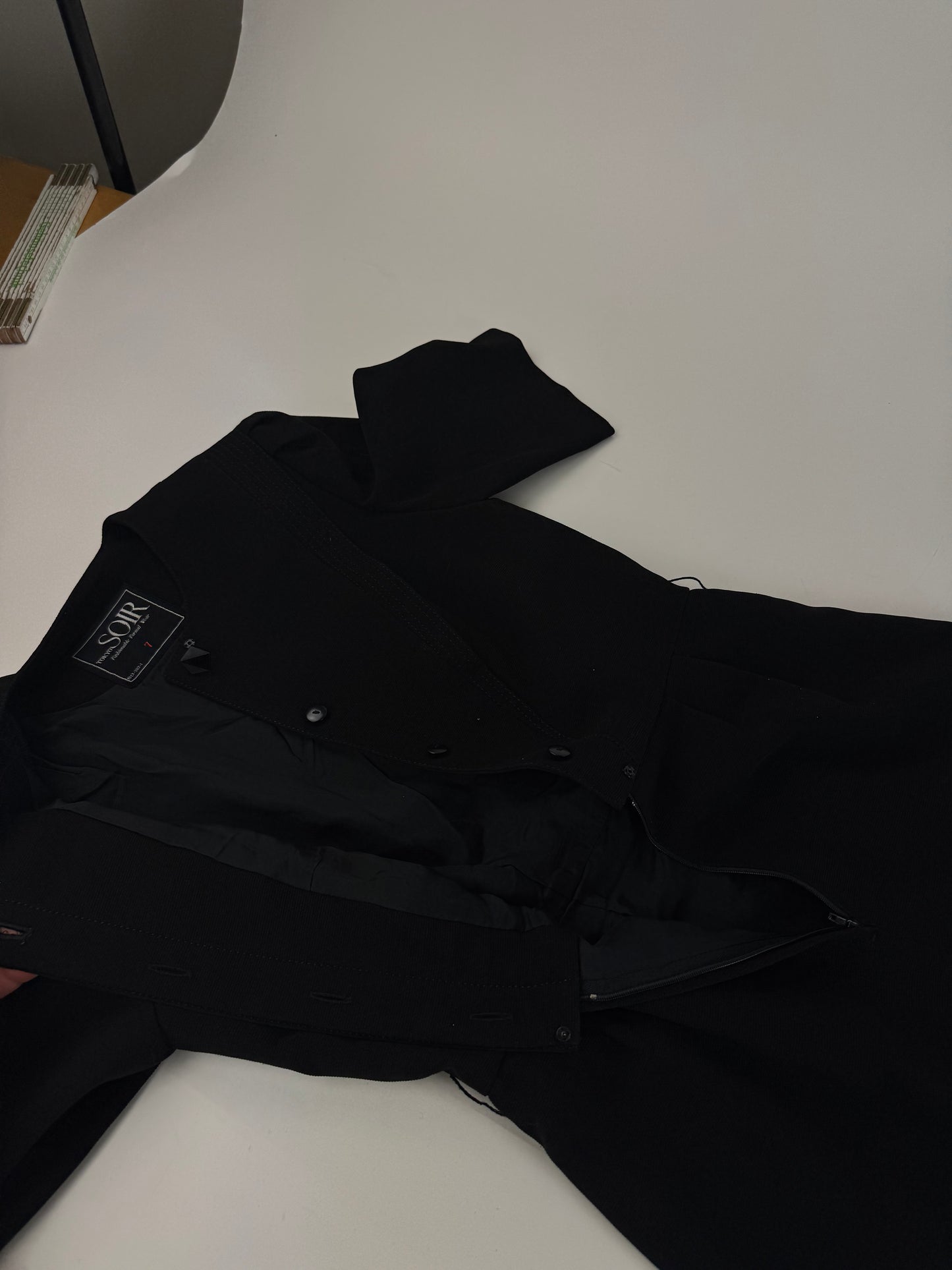 Vintage Japanese Dress black S