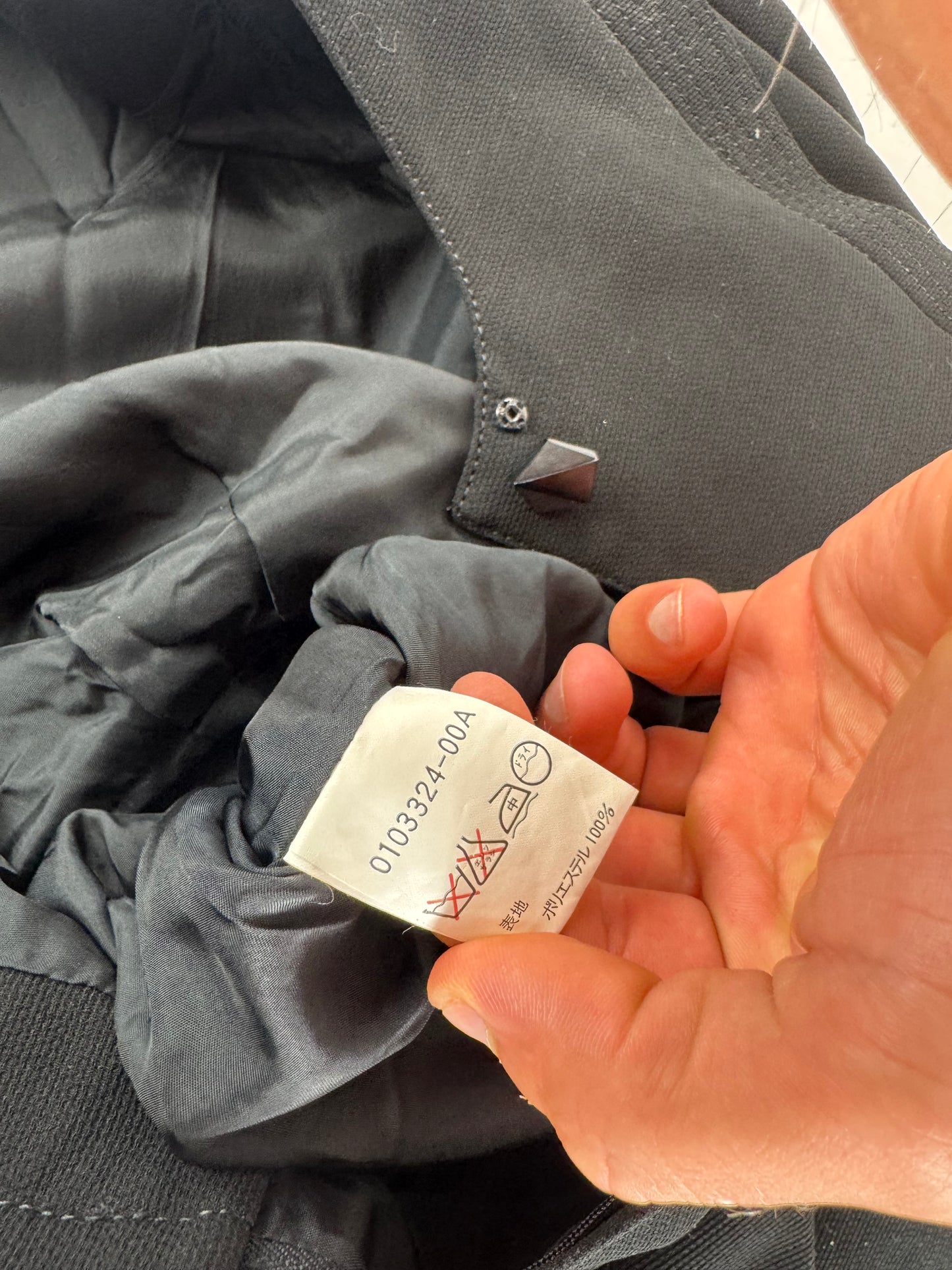 Vintage Japanese Dress black S