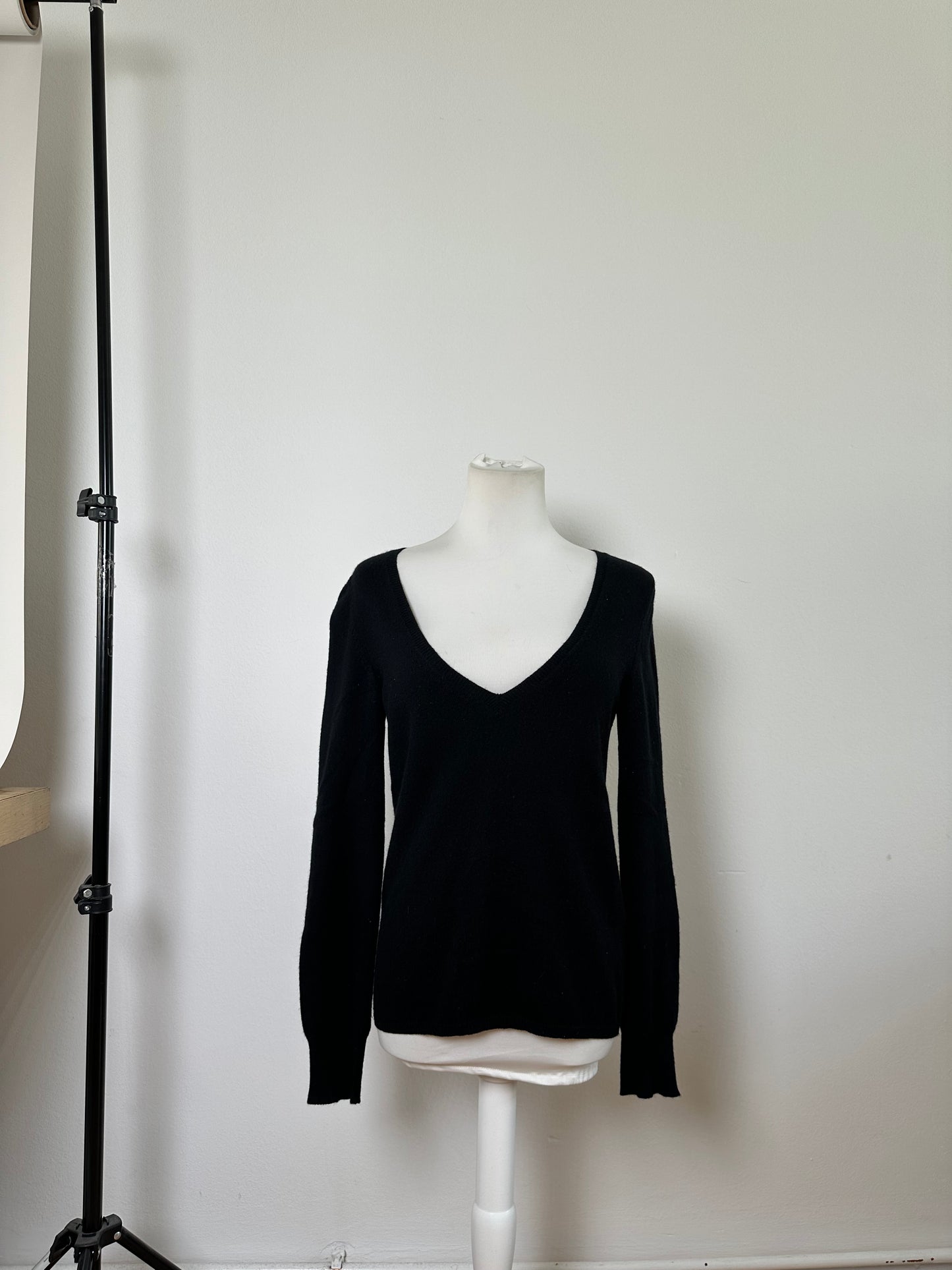 Vintage Jil Sander Cashmere Blend Sweater Black M