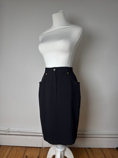 Vintage Dior Skirt Black M