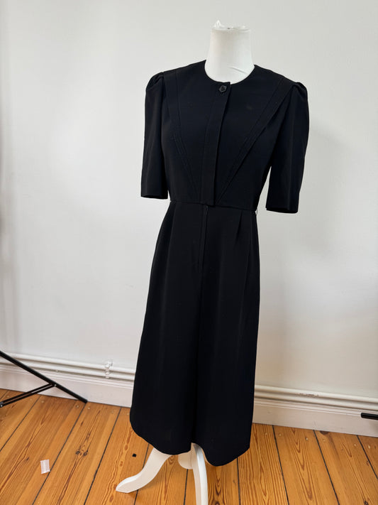 Vintage Japanese Dress black S