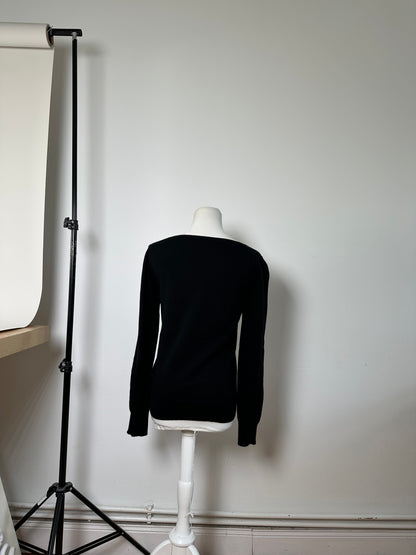 Vintage Jil Sander Cashmere Blend Sweater Black M
