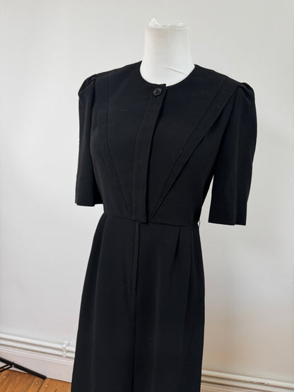 Vintage Japanese Dress black S
