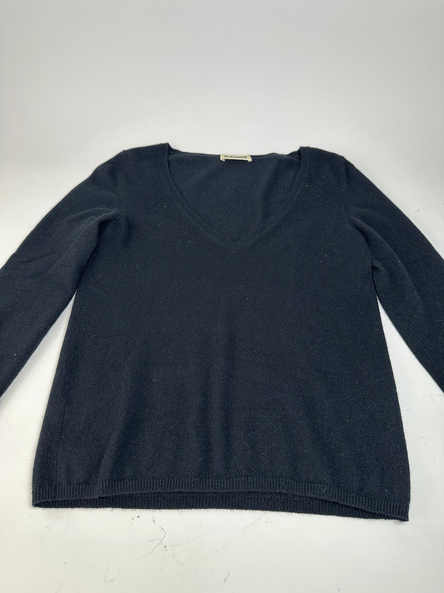 Vintage Jil Sander Cashmere Blend Sweater Black M